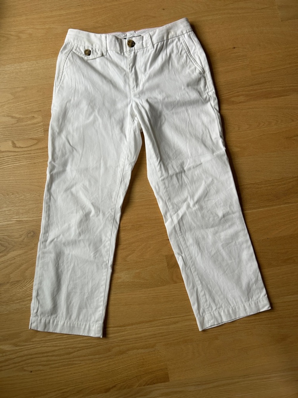 Liz Claiborne Women's White Chino Pants